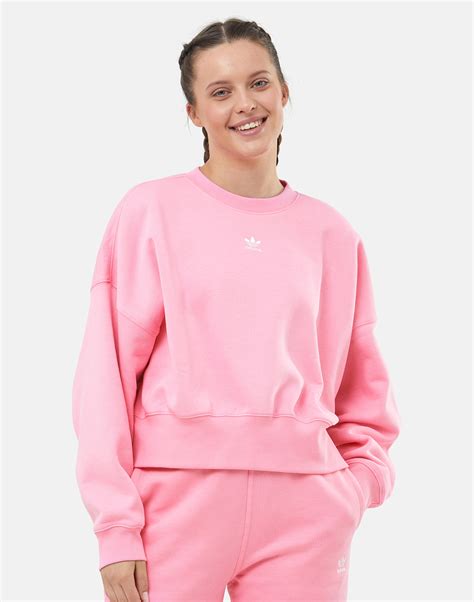 pink adidas sweatshirt women